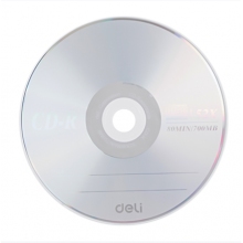 得力3725-CD-R(霧銀)(50片/筒)
