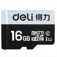得力83250內(nèi)存卡16G(黑色)
